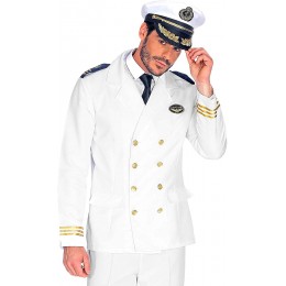 Widmann 08571 Veste de Costume chapitane pour Homme Blanc Taille S
