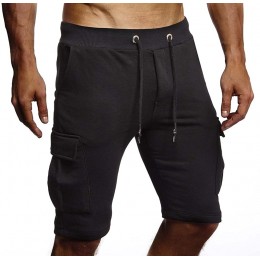 Leif Nelson LN8205 Jeans court cargo pour homme Pantalon 3 4 5 poches Pantalon de jogging Bermuda de sport slim fit